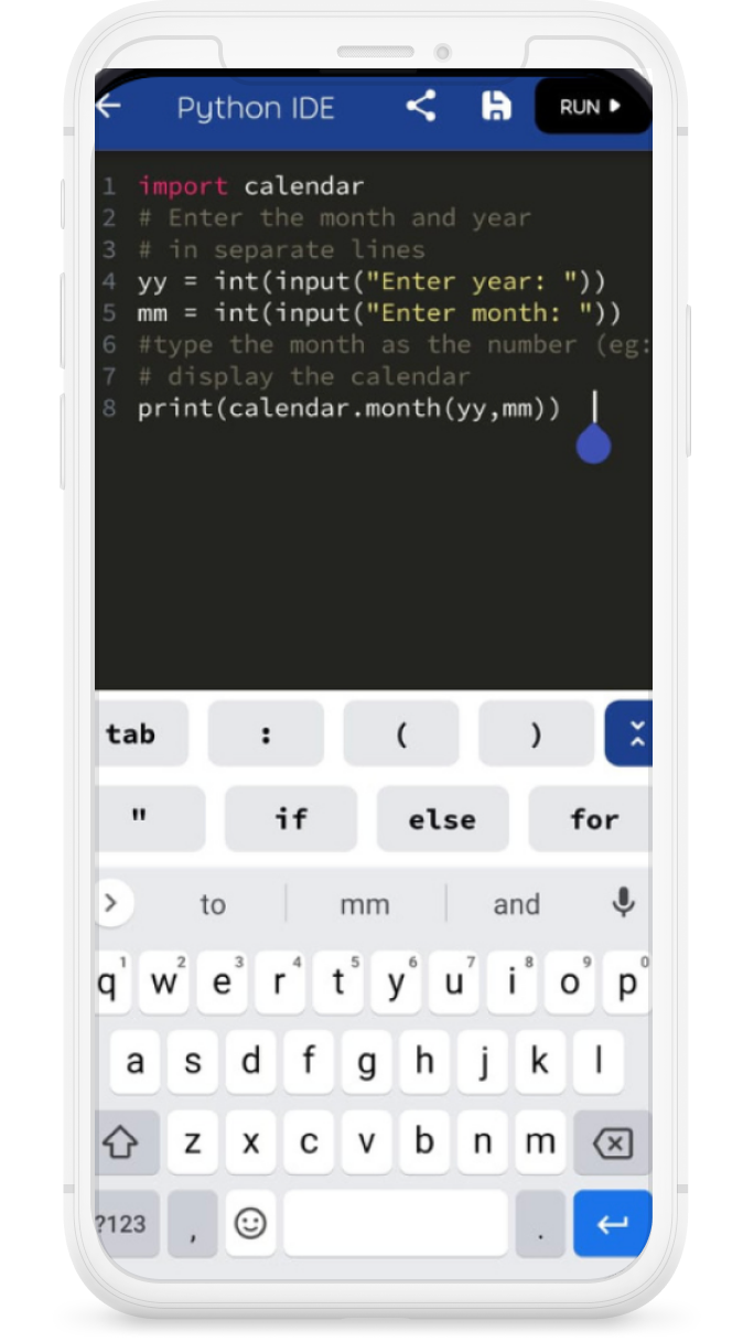 AI keyboard overlay app