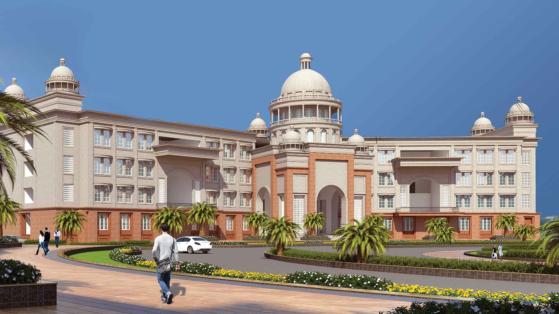 Jagadguru Kripalu University logo