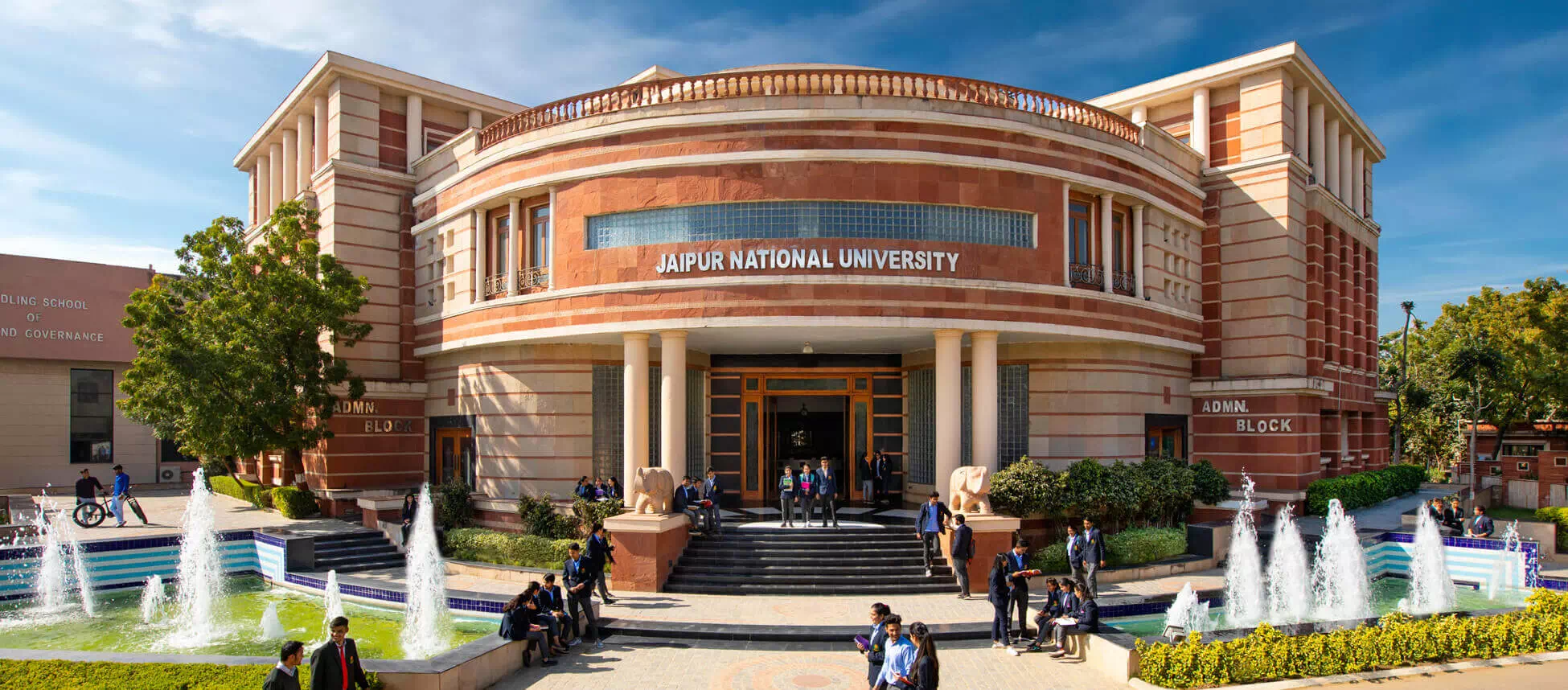 Jaipur National University logo